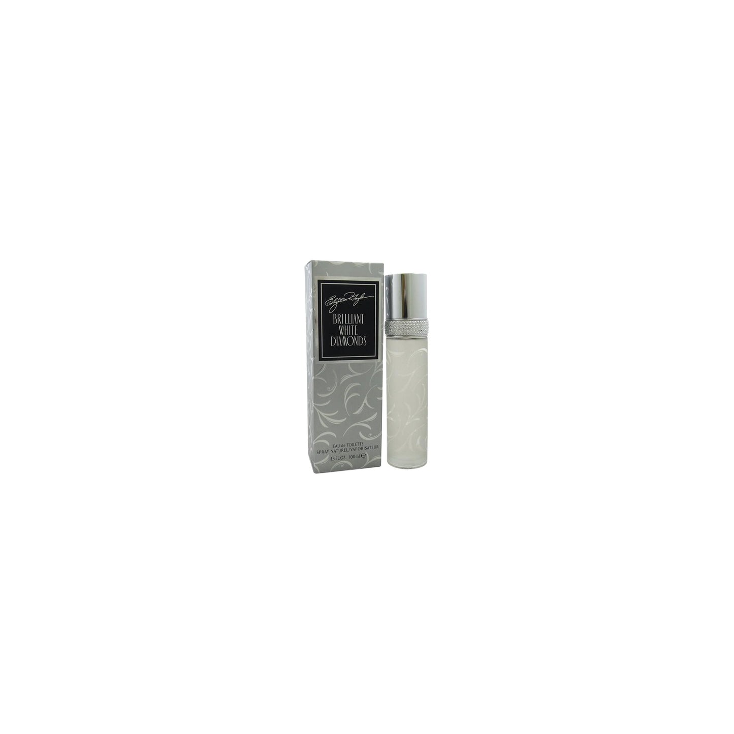 Elizabeth Taylor Brilliant White Diamonds Perfume – authentic designer fragrance bottle