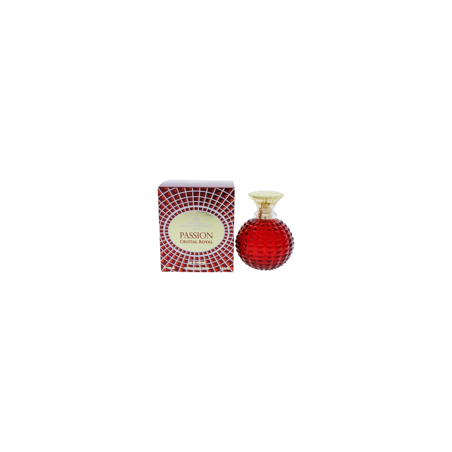 Princesse Marina de Bourbon Cristal Royal Passion Perfume – authentic designer fragrance bottle