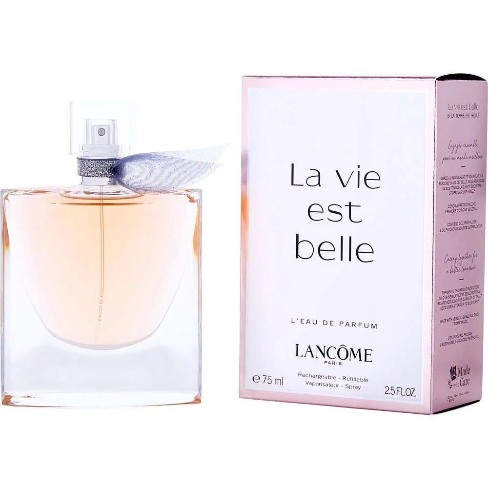 Lancôme La Vie Est Belle Eau De Parfum – Women’s Fragrance Spray, 2.5 oz / 75 ml