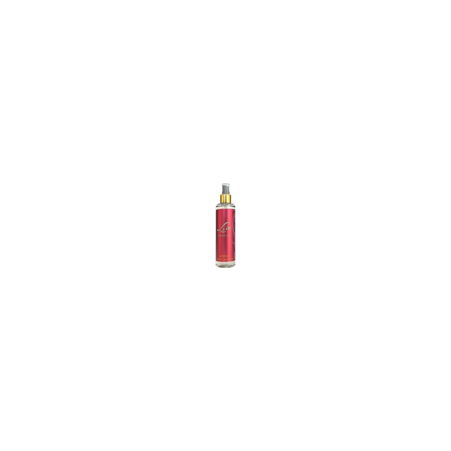 Jennifer Lopez Live Body Spray – authentic designer fragrance bottle