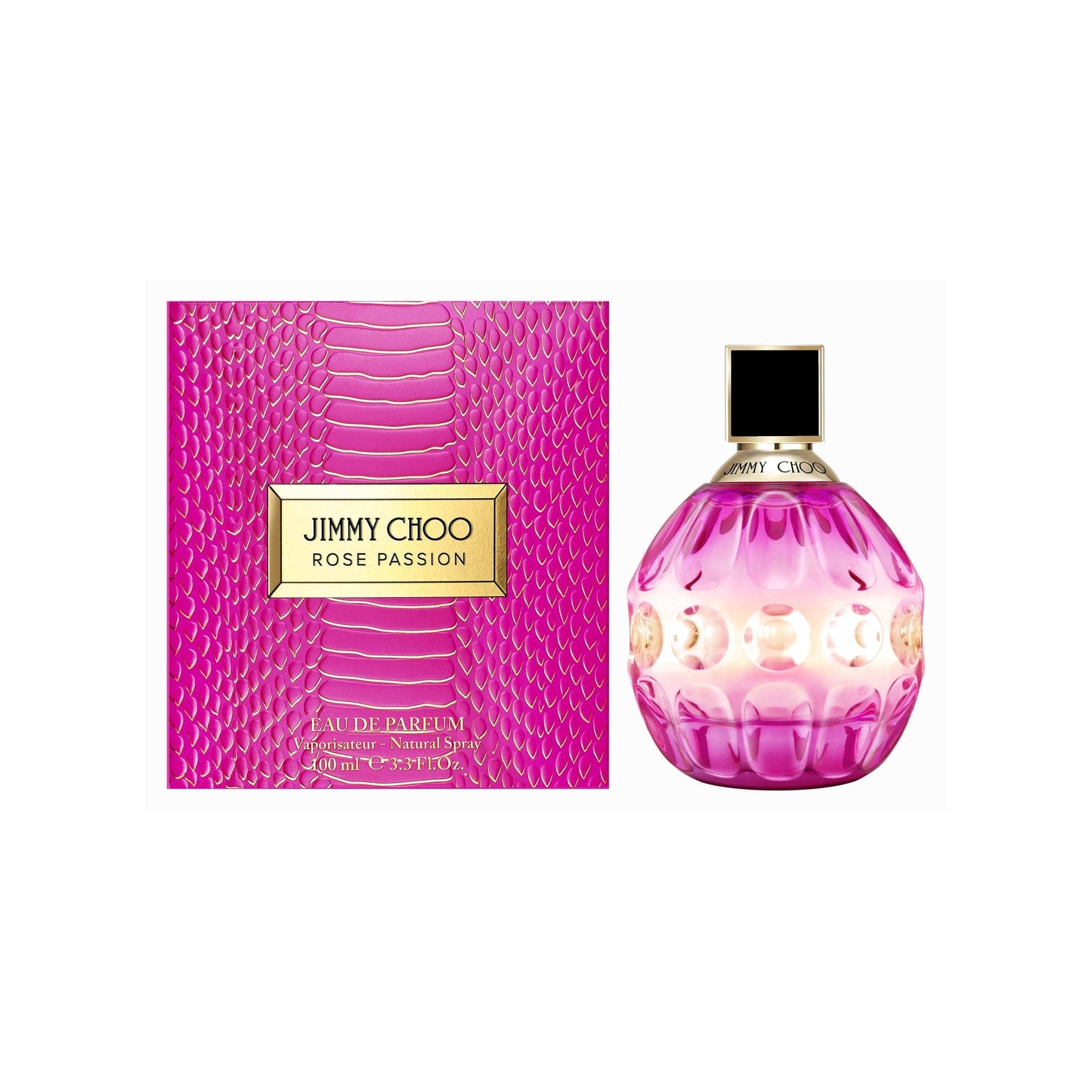 Jimmy Choo Rose Passion Perfume – authentic designer fragrance bottle