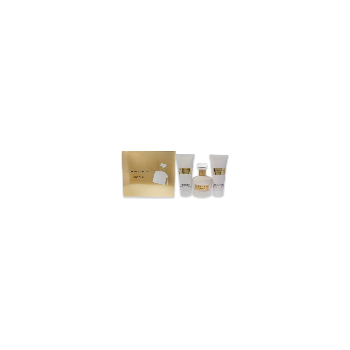Carven L'Absolu 3-Piece Gift Set – authentic designer fragrance bottles