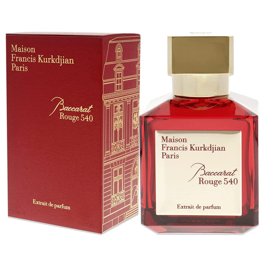 Maison Francis Kurkdjian Baccarat Rouge 540 Extrait de Parfum – 2.4 oz / 70 ml | Unisex Luxury Amber Floral Fragrance (New)