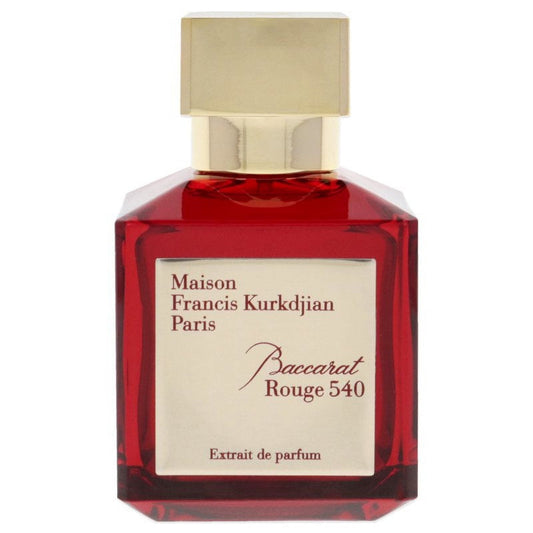 Baccarat Rouge 540 Extrait De Parfum by Maison Francis Kurkdjian – Unisex Eau de Parfum, 2.4 oz / 70 ml