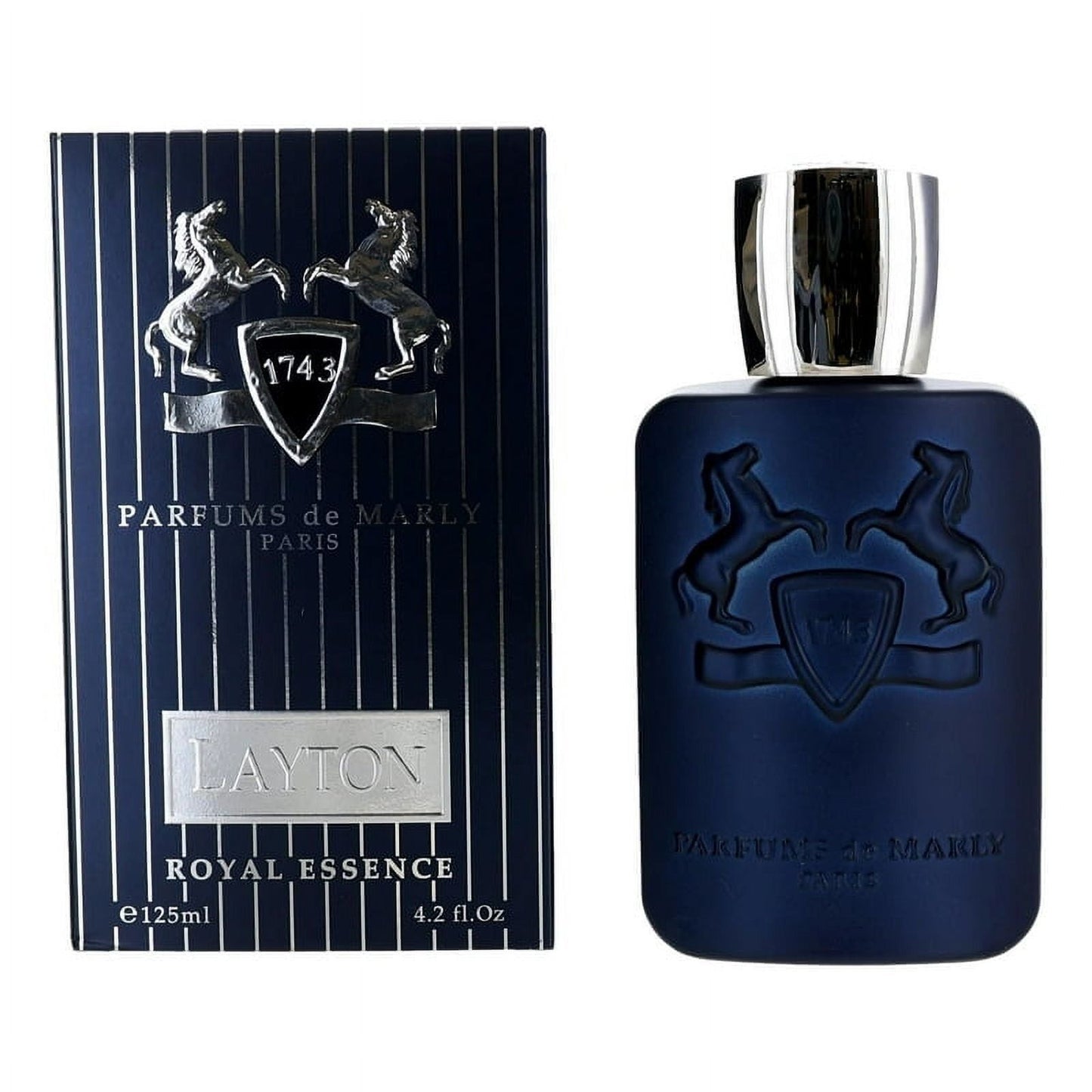 Parfums de Marly Layton Eau De Parfum Spray for Men – 4.2 oz / 125 ml | Sophisticated Spicy & Woody Cologne