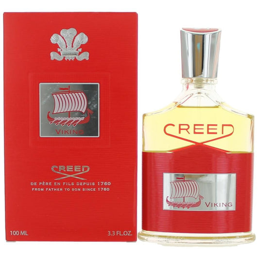 Creed Viking Eau De Parfum Spray for Men – 3.3 oz | Bold Aromatic & Woody Cologne