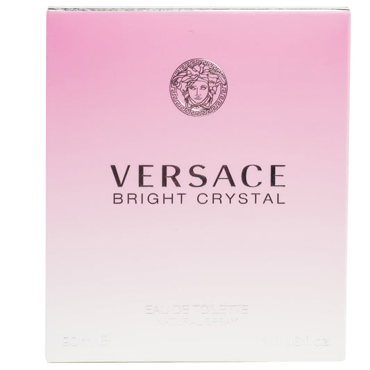 Versace Bright Crystal Eau de Toilette Spray for Women – 3.0 oz / 90 ml