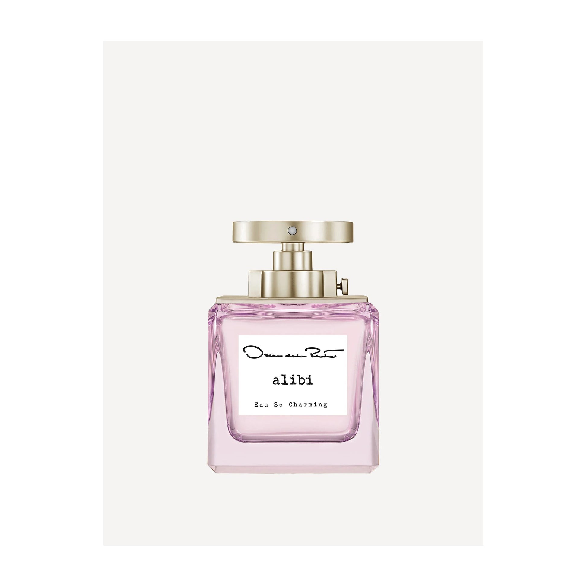 Oscar De La Renta Alibi Eau so Charming Perfume – authentic designer fragrance bottle