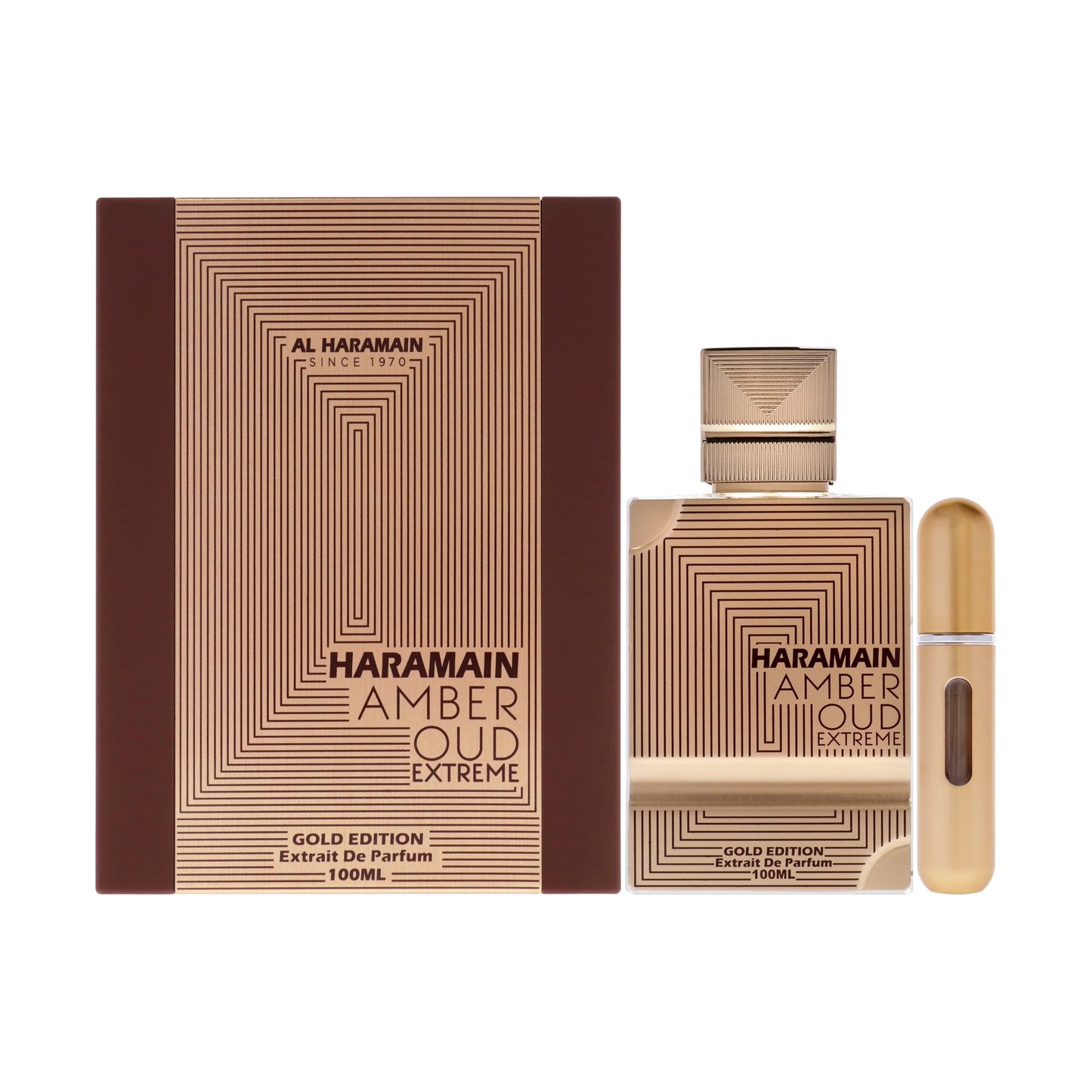 Al Haramain Amber Oud Extreme Gold Edition Unisex Fragrance – authentic designer fragrance bottle