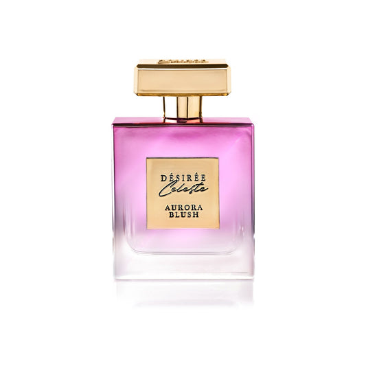 Desiree Celeste Aurora Blush Perfume – authentic designer fragrance bottle