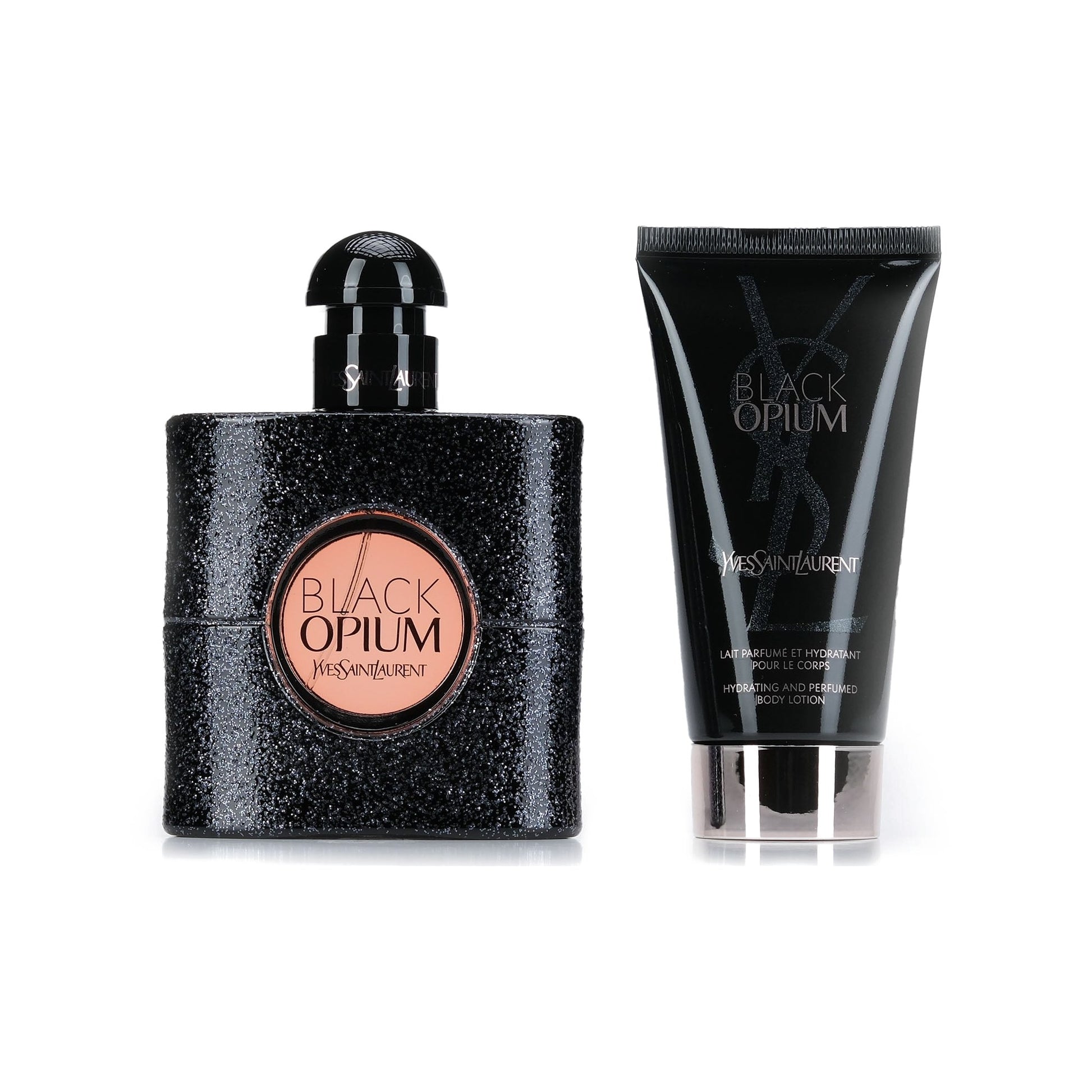 Yves Saint Laurent Black Opium Gift Set – authentic designer fragrance bottle