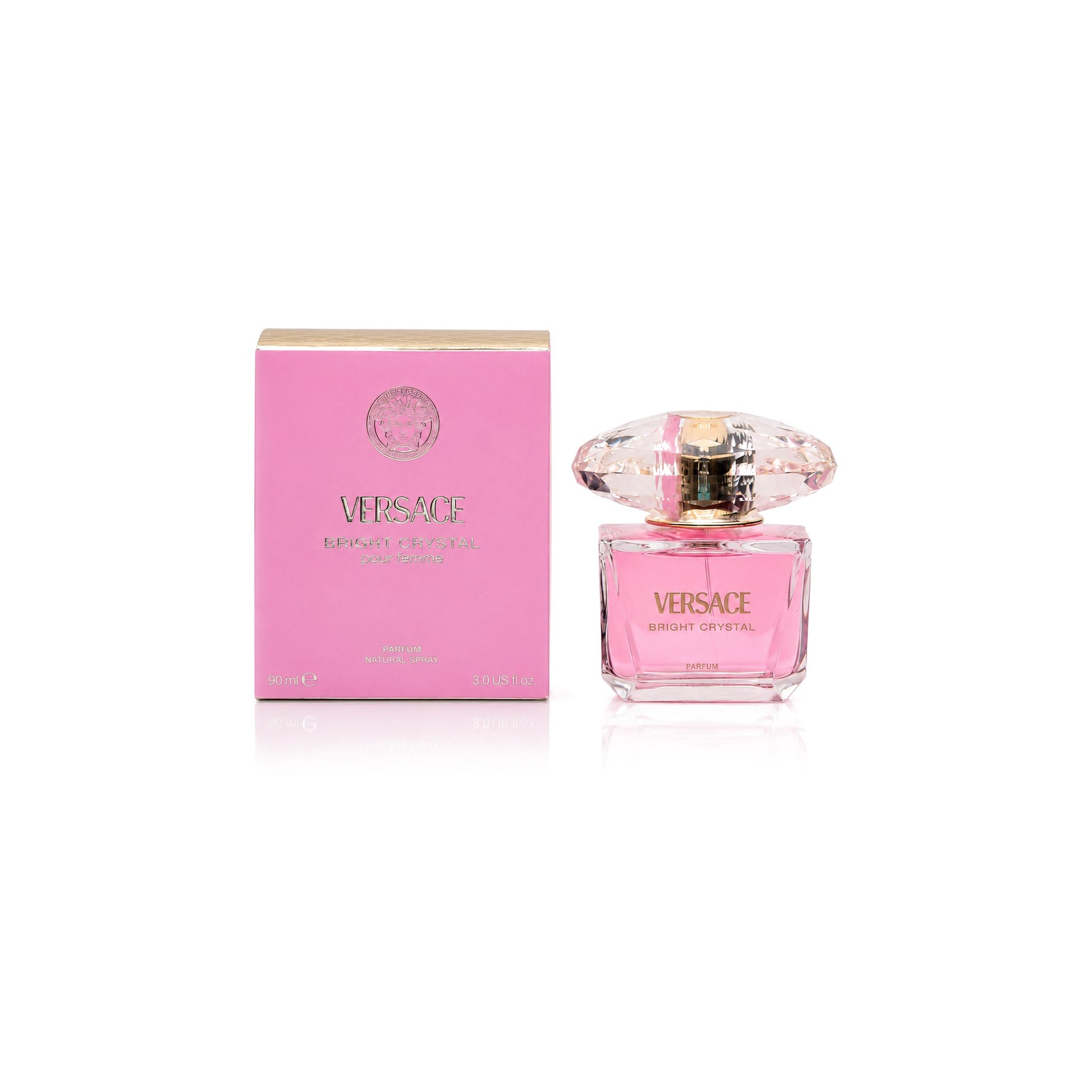 Versace Bright Crystal Parfum – authentic designer fragrance bottle