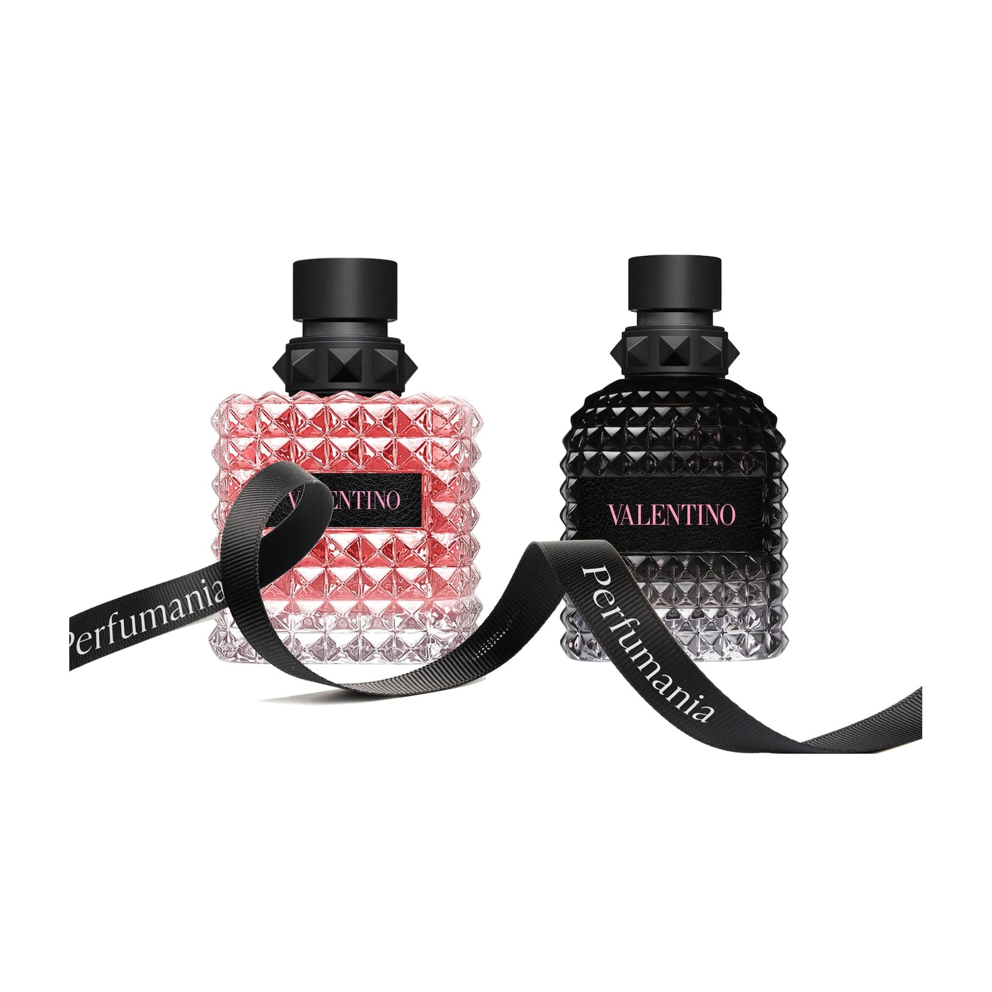 Donna Born in Roma and Uomo Born in Roma by Valentino bundle – authentic designer fragrance bottles