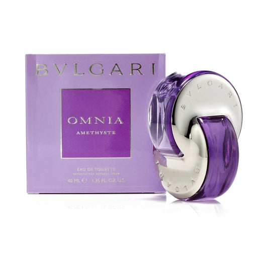 Bvlgari Omnia Amethyste Perfume – authentic designer fragrance bottle