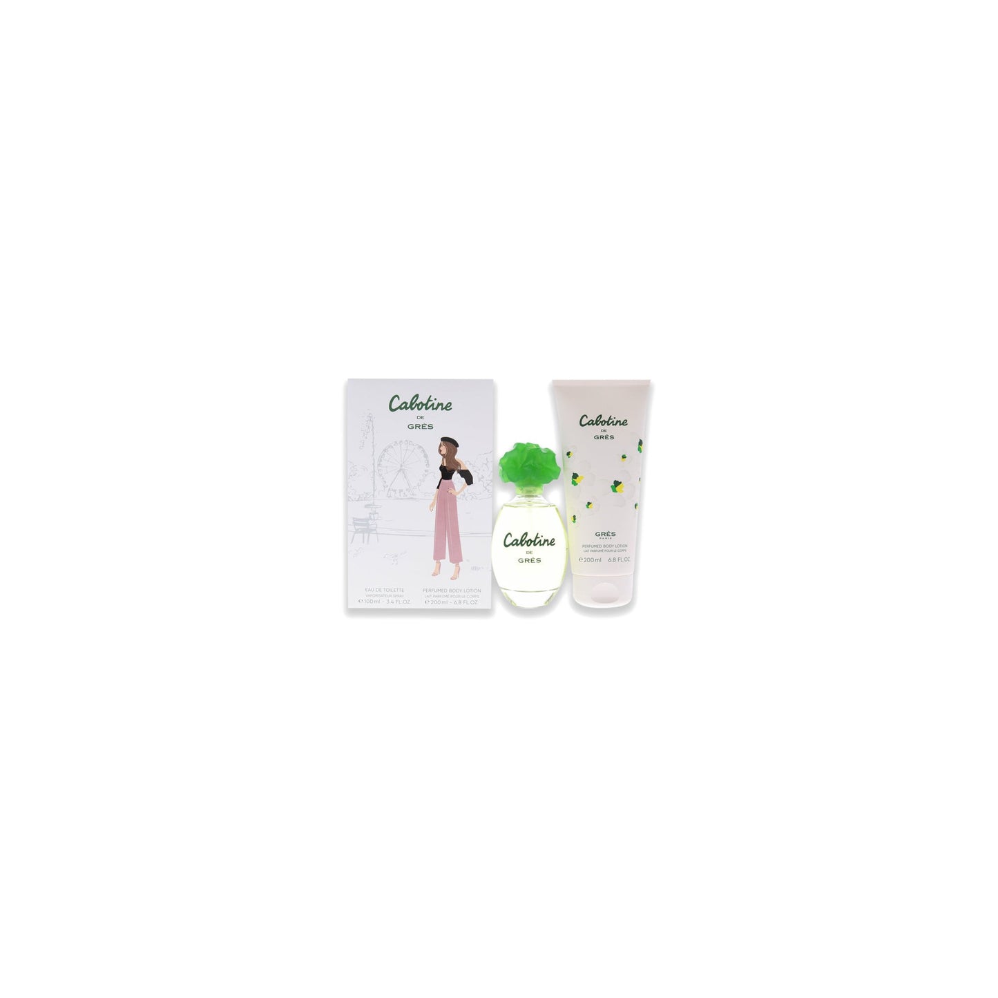 Gres Cabotine 2-Piece Gift Set – authentic designer fragrance bottle