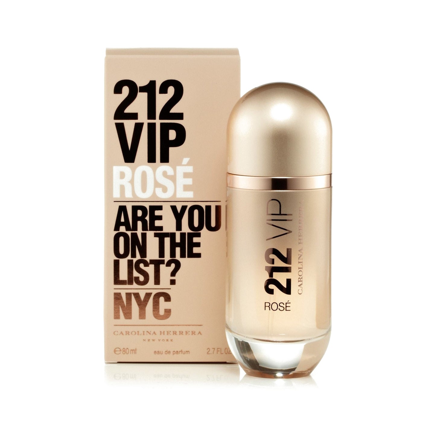 Carolina Herrera 212 VIP Rose Perfume – authentic designer fragrance bottle
