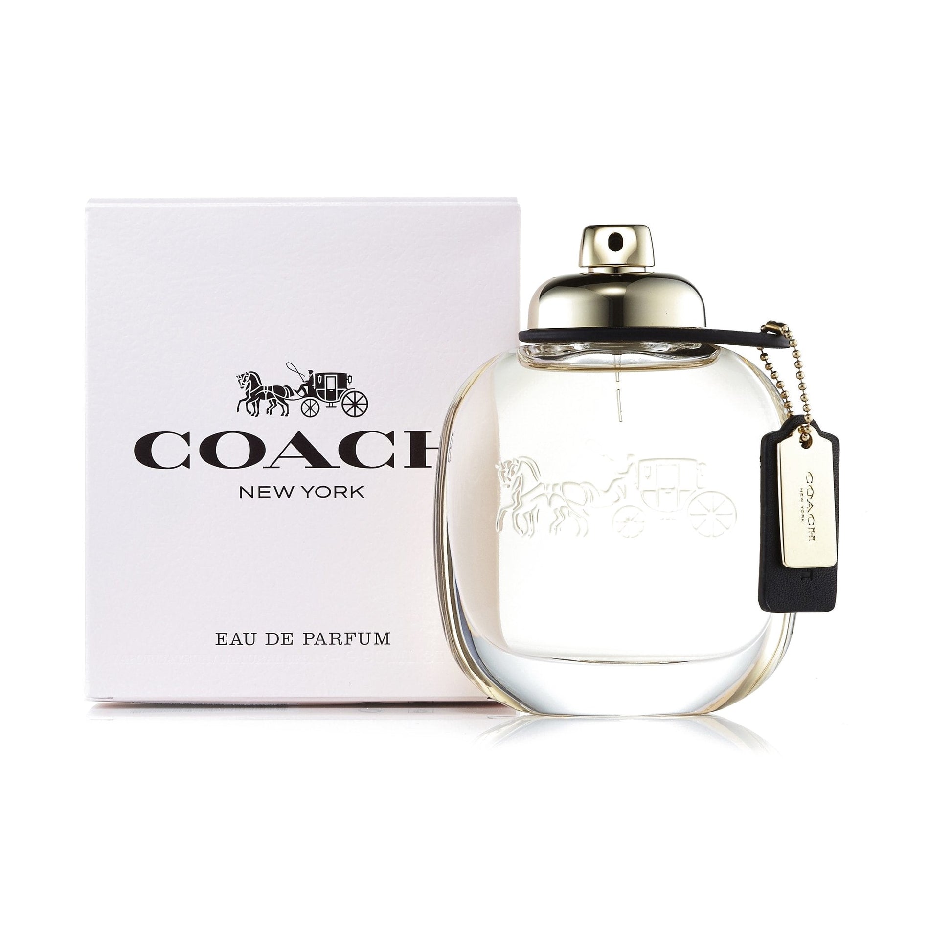 Coach New York Eau de Parfum – authentic designer fragrance bottle