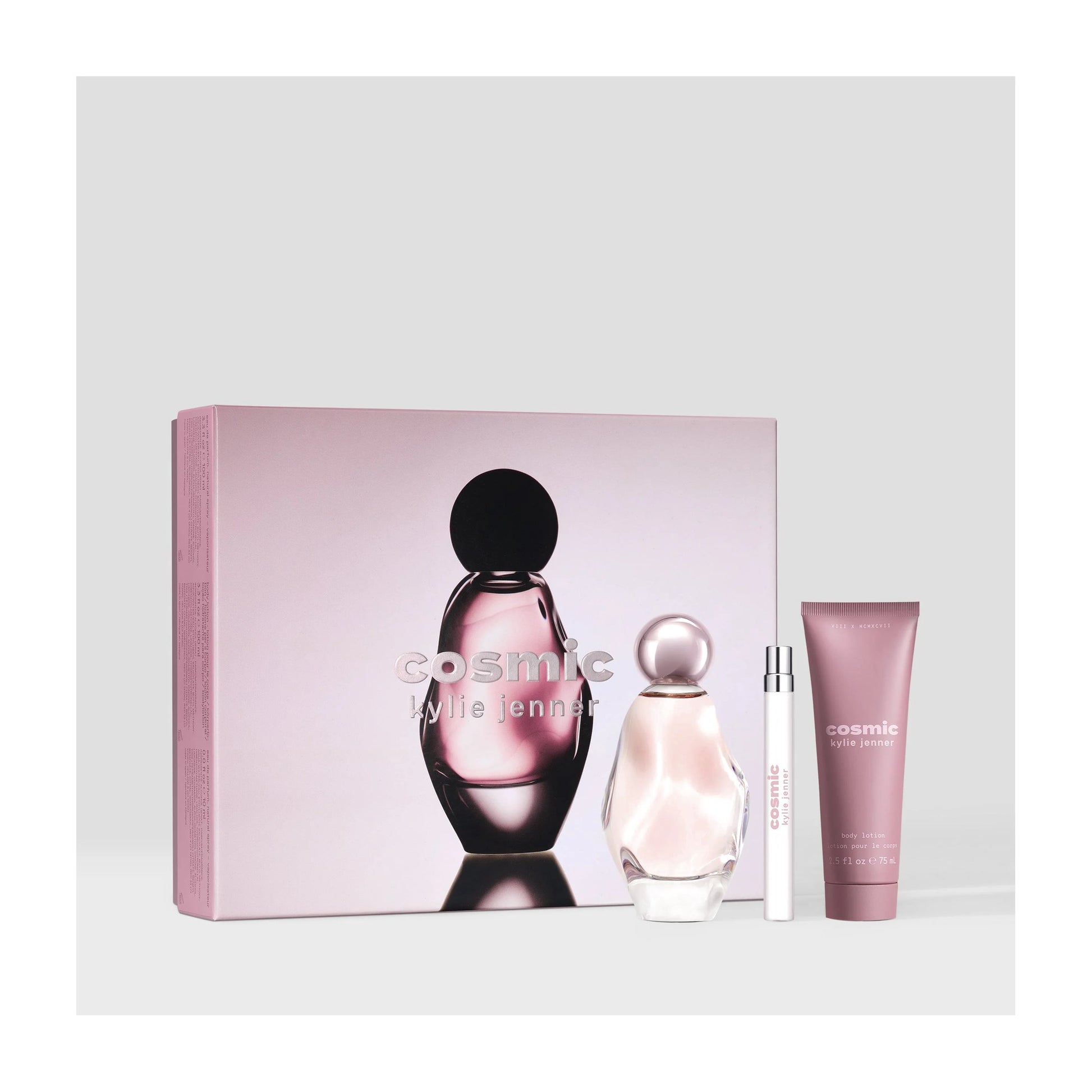 Kylie Jenner Cosmic 3-Piece Gift Set – authentic designer fragrance bottle