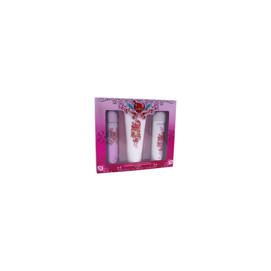 Cuba Heartbreaker 3-Piece Gift Set – authentic designer fragrance bottle