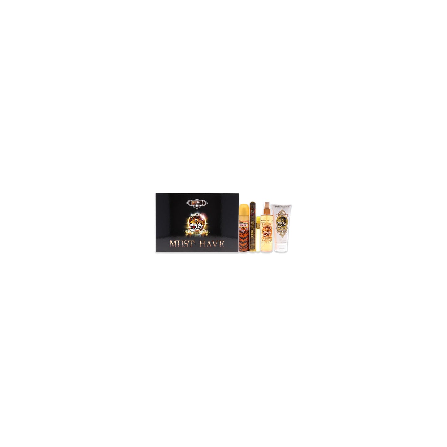 Cuba Must Have Tiger Gift Set – authentic designer fragrance bottle
