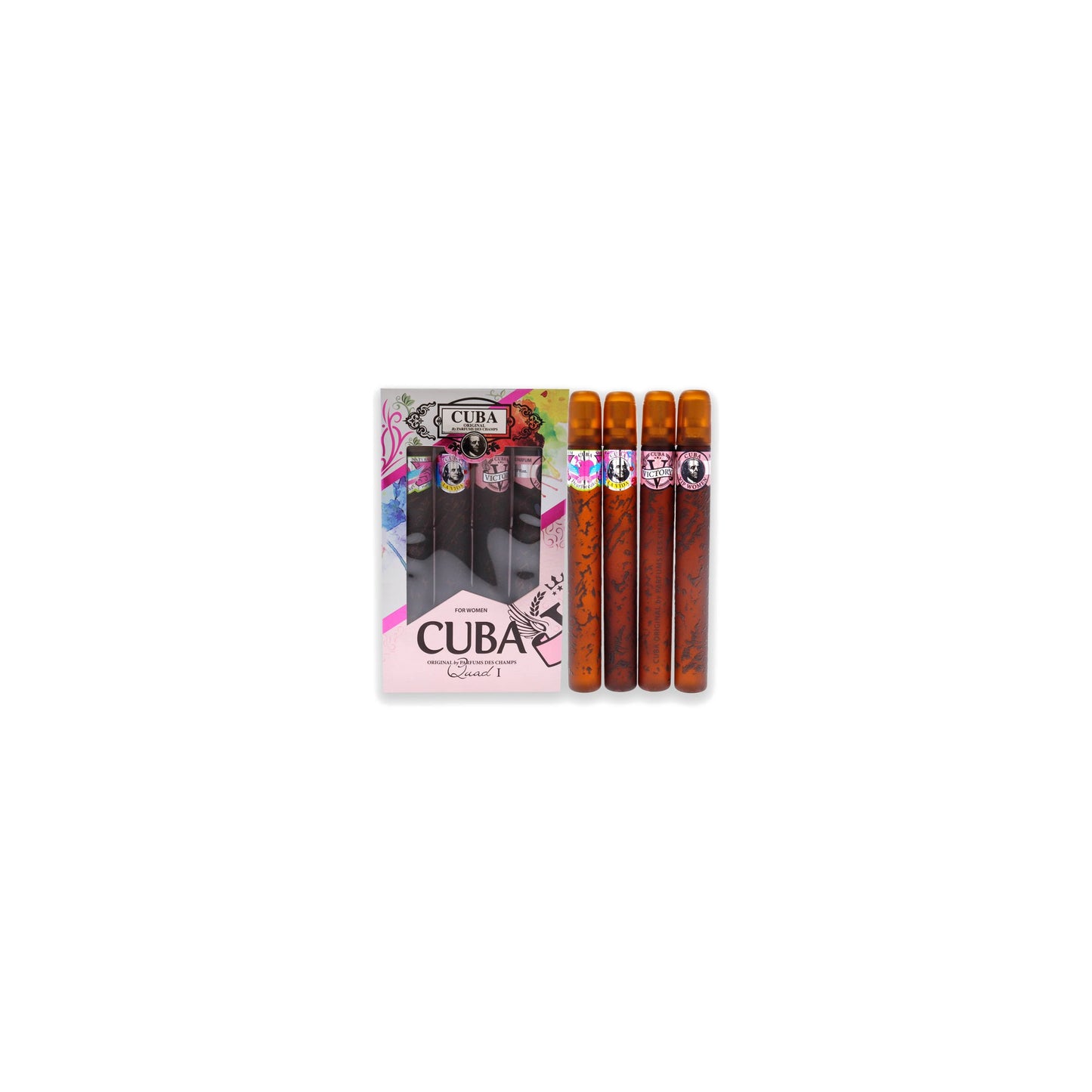 Cuba Quad I Gift Set – authentic designer fragrance bottle