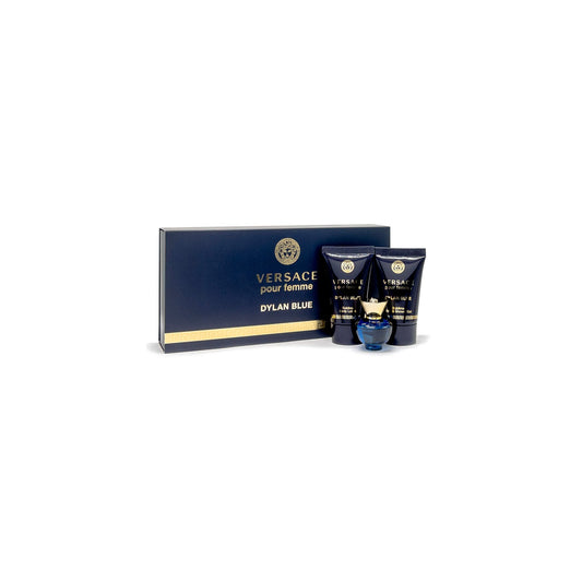 Versace Dylan Blue Miniature Set – authentic designer fragrance bottles