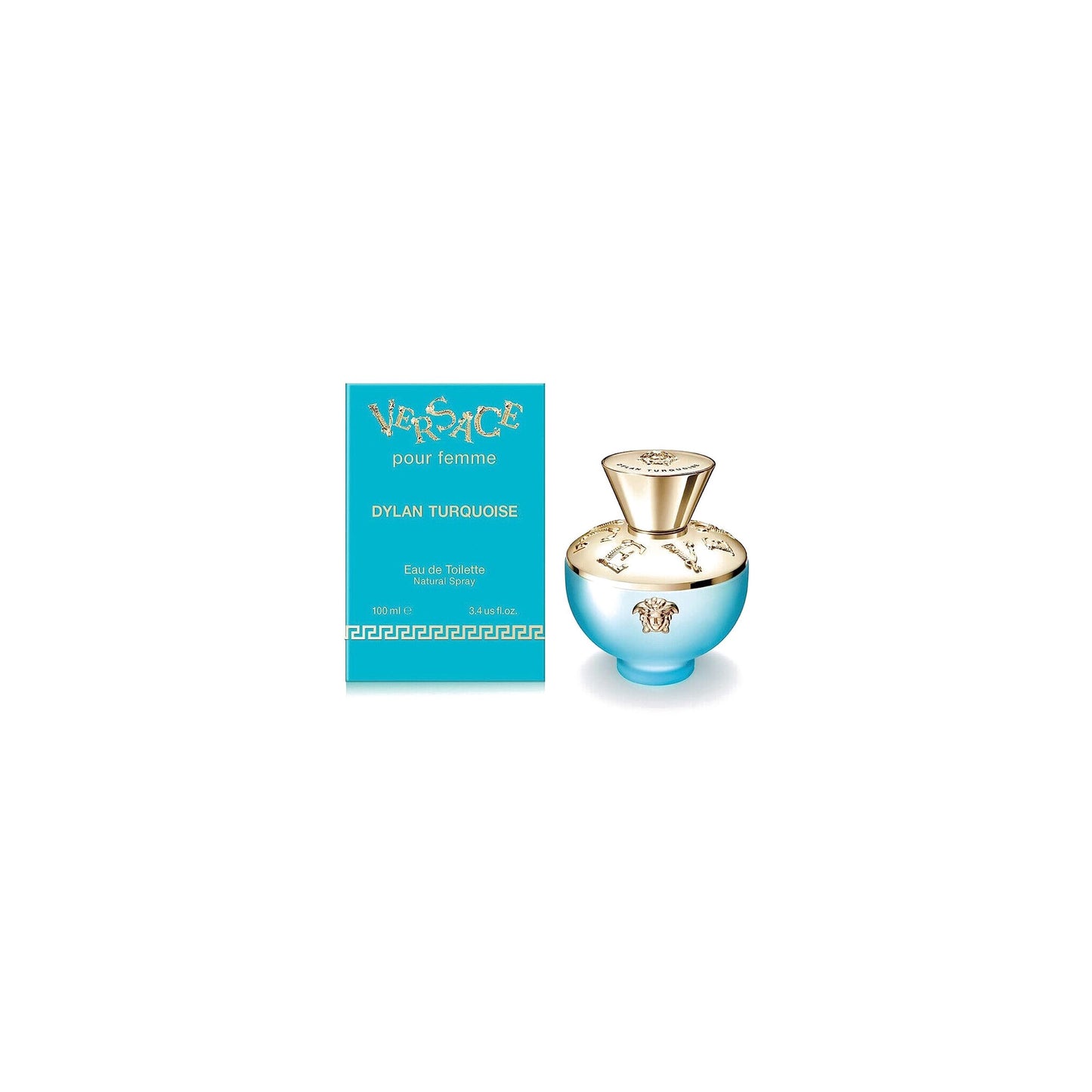 Versace Dylan Turquoise Perfume – authentic designer fragrance bottle