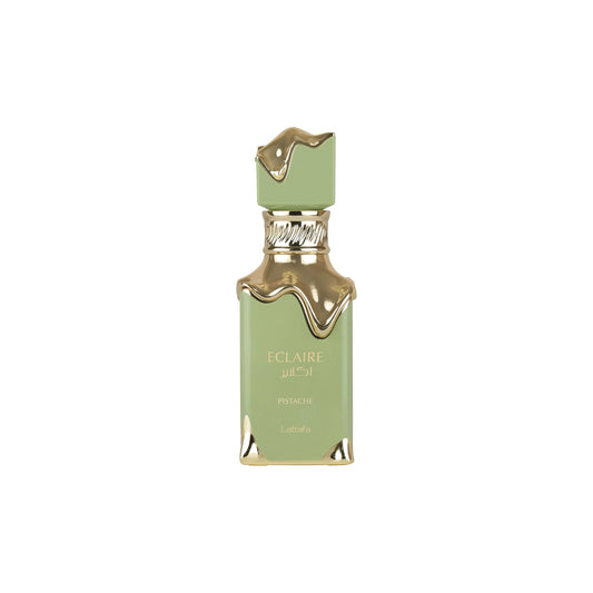 Lattafa Eclaire Pistache Perfume – authentic designer fragrance bottle