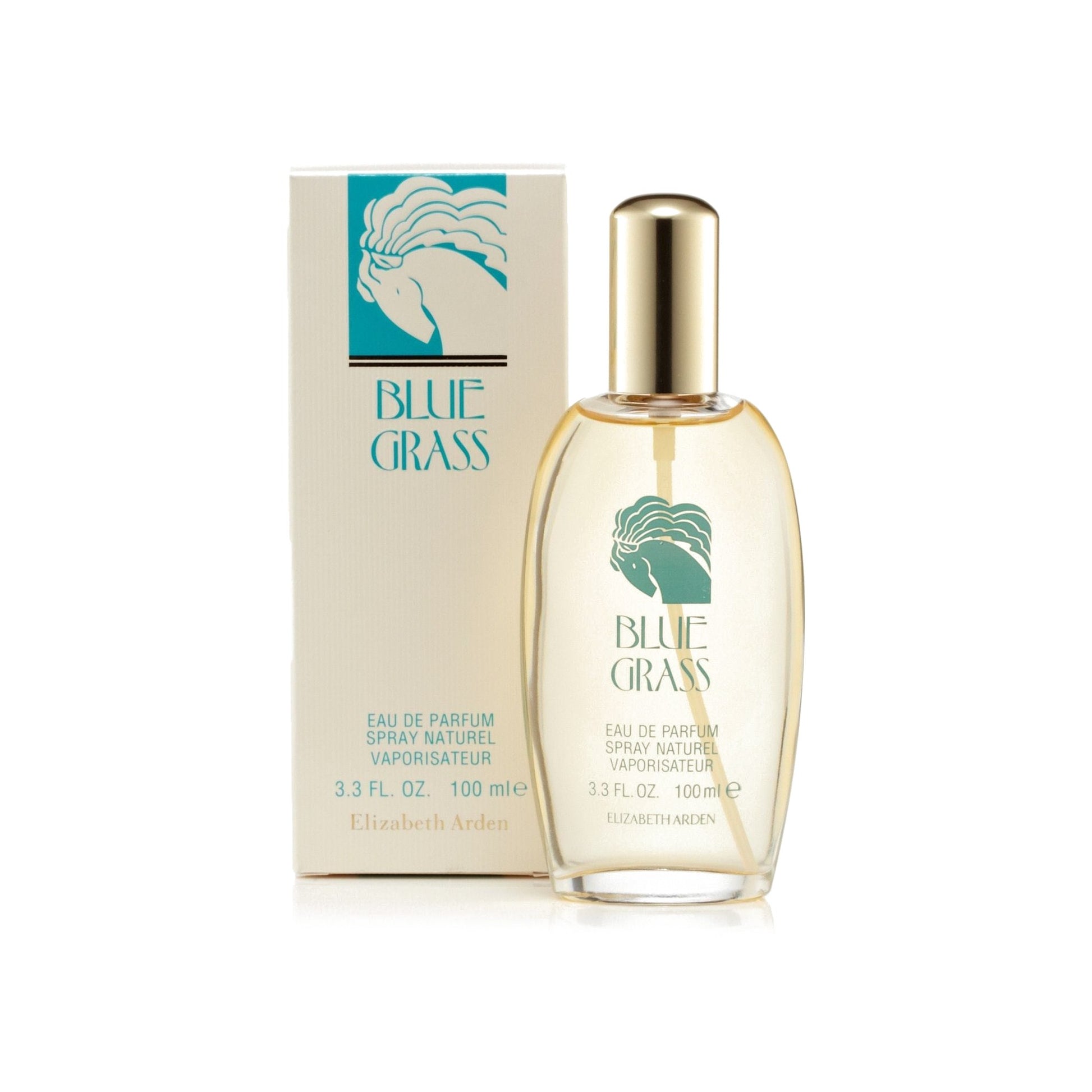 Elizabeth Arden Blue Grass Perfume – authentic designer fragrance bottle