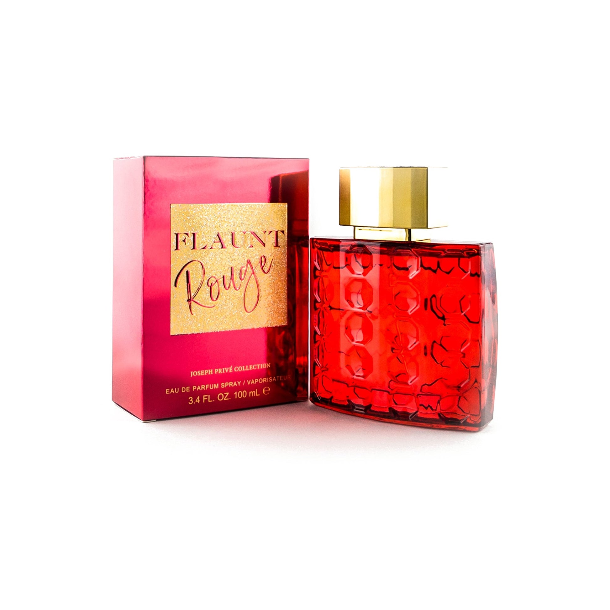 Flaunt Rouge Perfume – authentic designer fragrance bottle