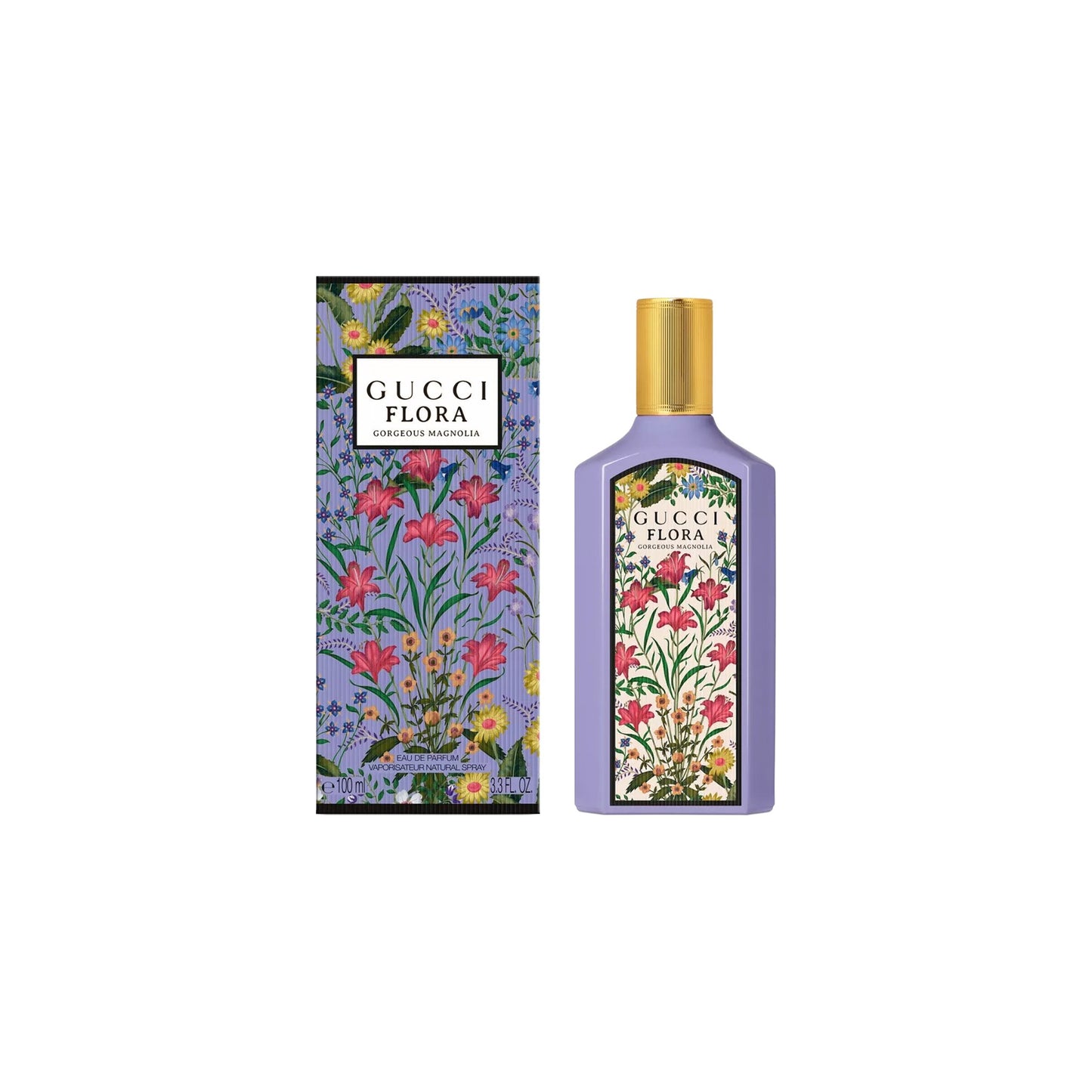 Gucci Flora Gorgeous Magnolia Perfume – authentic designer fragrance bottle