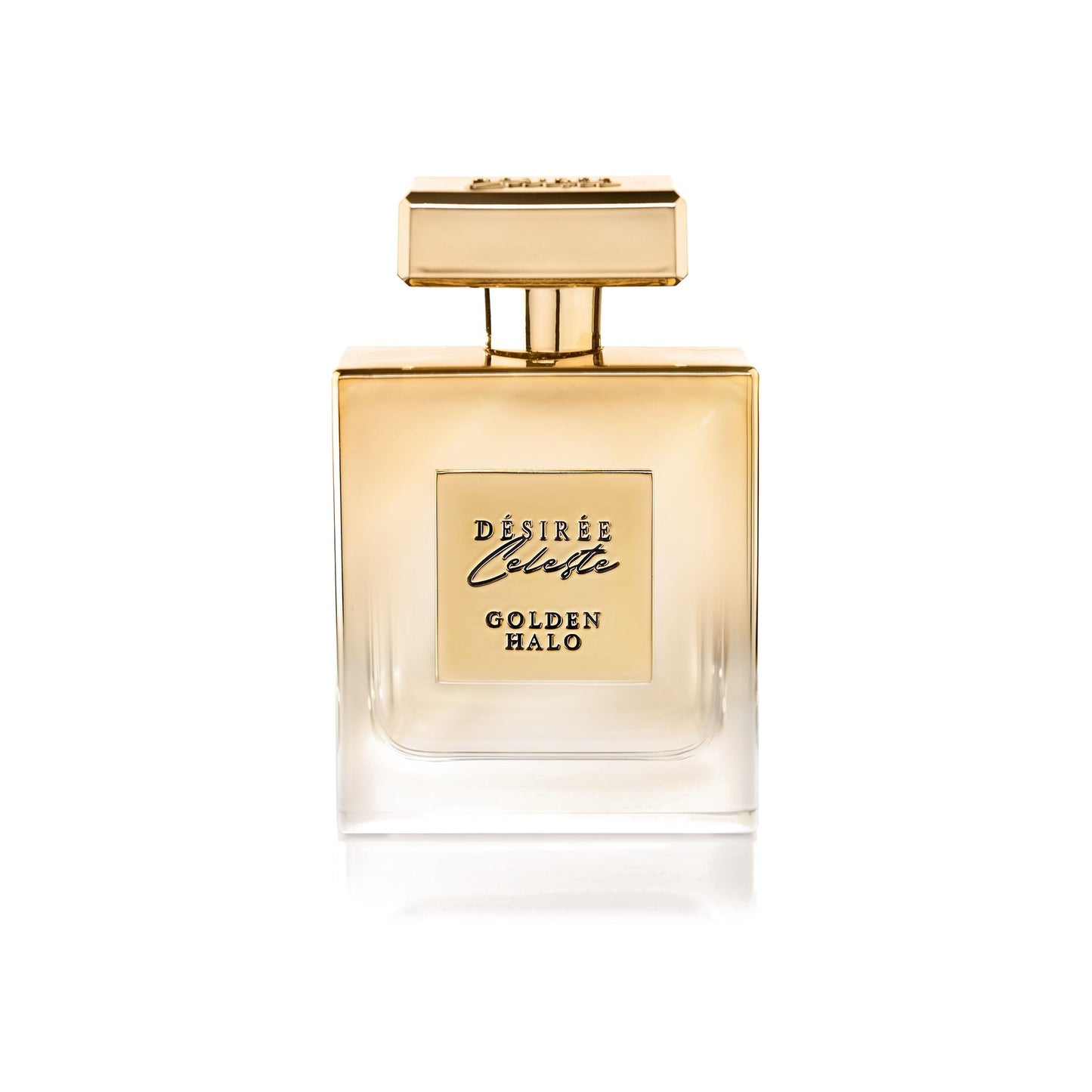 Desiree Celeste Golden Halo Perfume – authentic designer fragrance bottle