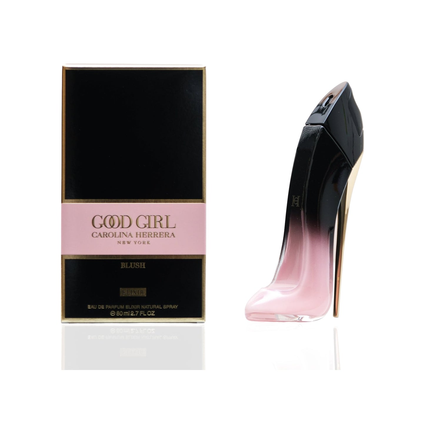 Carolina Herrera Good Girl Blush Elixir Perfume – authentic designer fragrance bottle