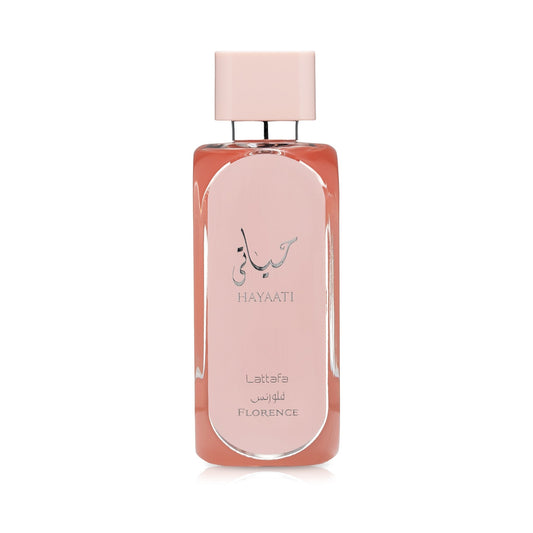 Lattafa Hayaati Florence Eau de Parfum – authentic designer fragrance bottle