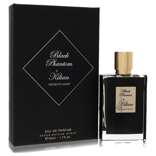 Kilian Black Phantom Memento Mori Eau De Parfum Spray – 1.7 oz / 50 ml — bottle