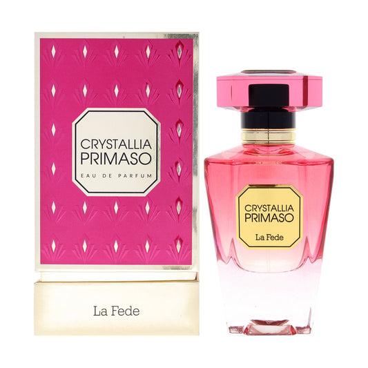 Khadlaj La Fede Crystallia Primaso Perfume – authentic designer fragrance bottle