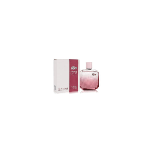 Lacoste L.12.12 Rose Eau Intense Perfume – authentic designer fragrance bottle