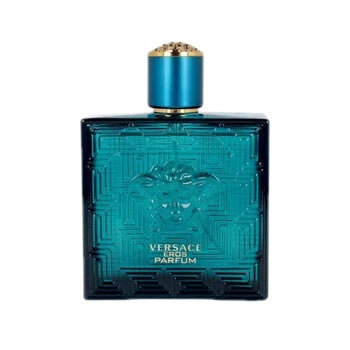 Versace Eros Parfum for Men 3.4 oz — bottle shown with its retail box